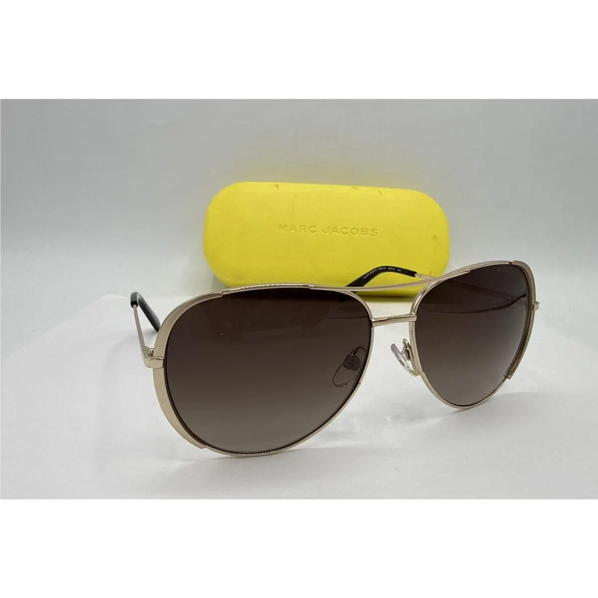 Rounded Pilot Sunglasses Marc 686/S Gold/havana 59-14-140 by Marc Jacobs
