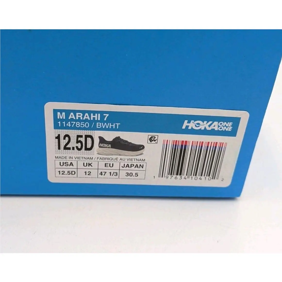 Hoka shoes - Hoka One One Arahi 7 - 1147850-BWHT - Black 2