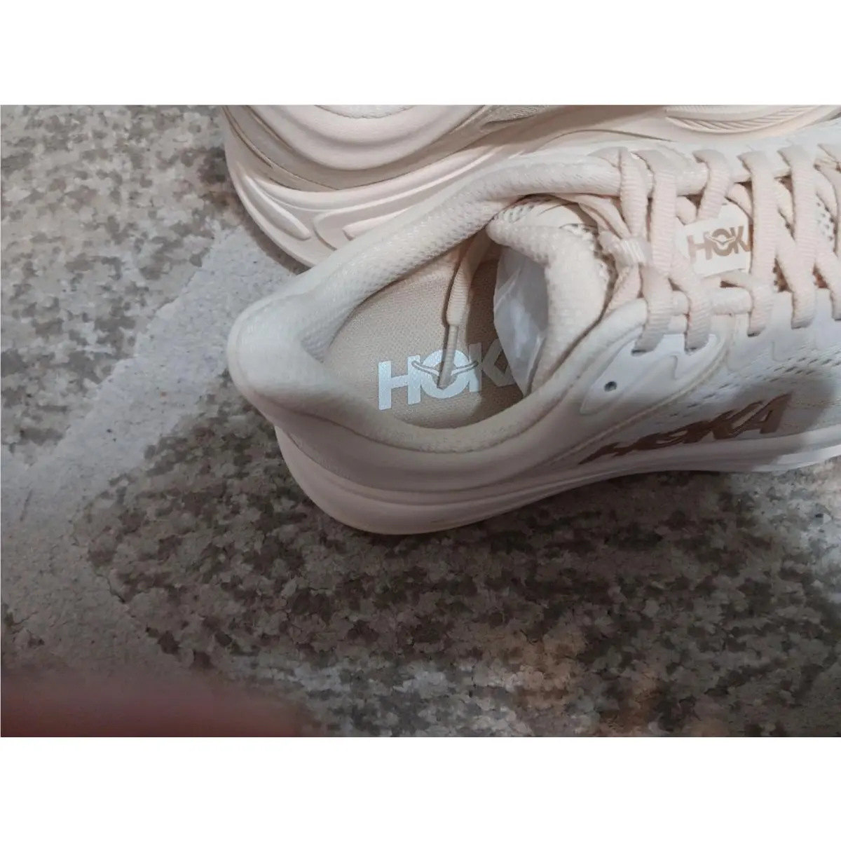 Hoka shoes - Hoka One One Bondi - One One Bondi - 1162012-VCH - Ivory 10