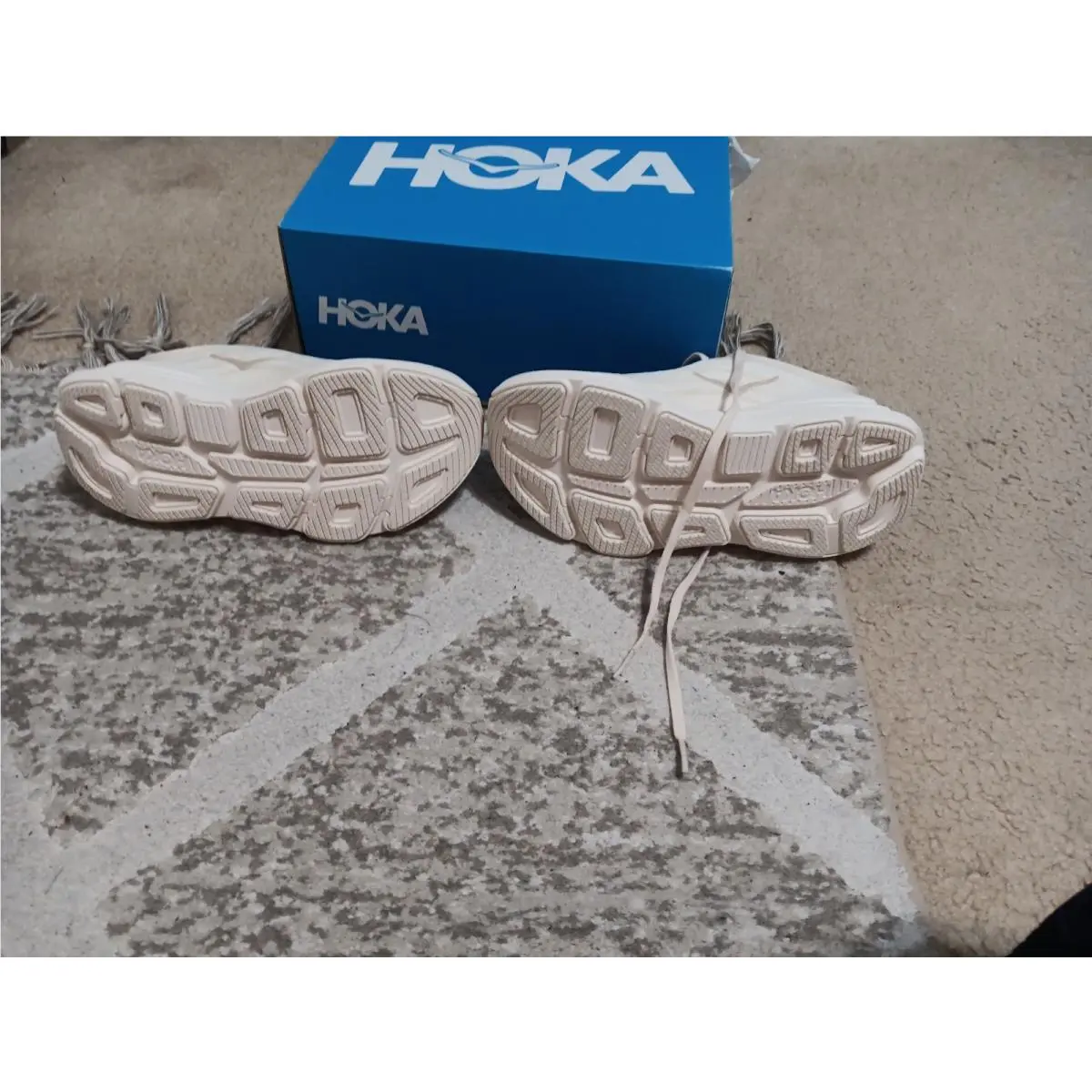 Hoka shoes - Hoka One One Bondi - One One Bondi - 1162012-VCH - Ivory 12