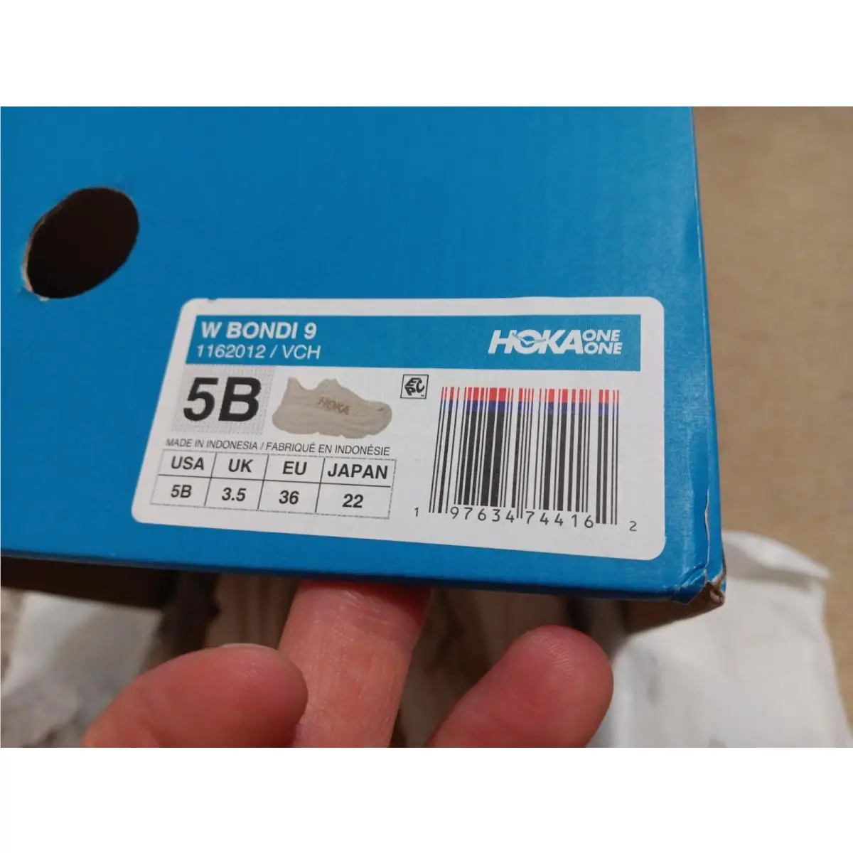 Hoka shoes - Hoka One One Bondi - One One Bondi - 1162012-VCH - Ivory 1