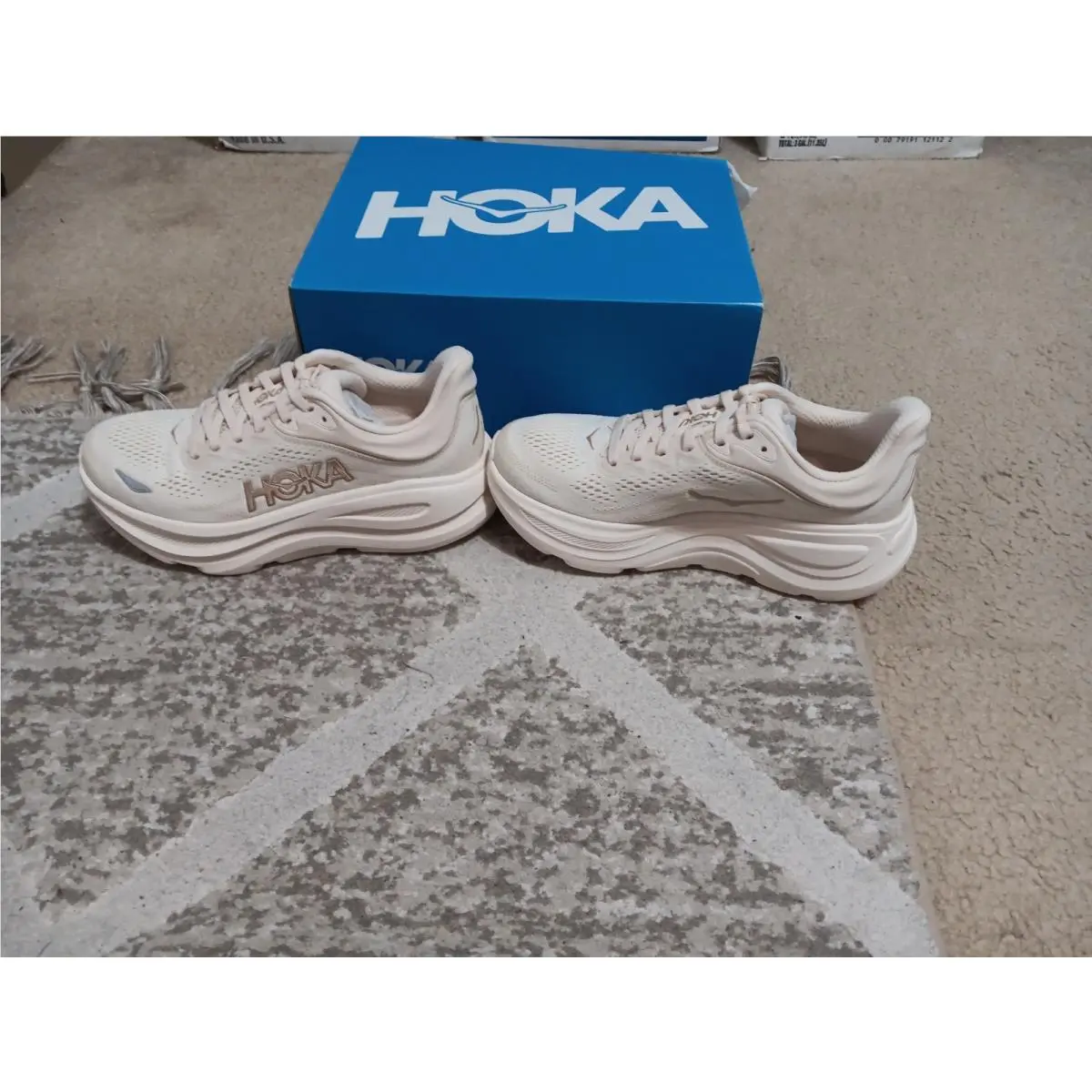 Hoka shoes - Hoka One One Bondi - One One Bondi - 1162012-VCH - Ivory 2