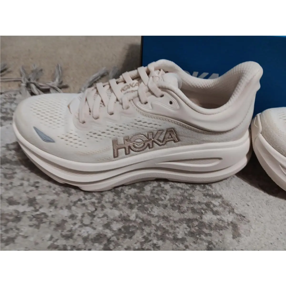 Hoka shoes - Hoka One One Bondi - One One Bondi - 1162012-VCH - Ivory 3
