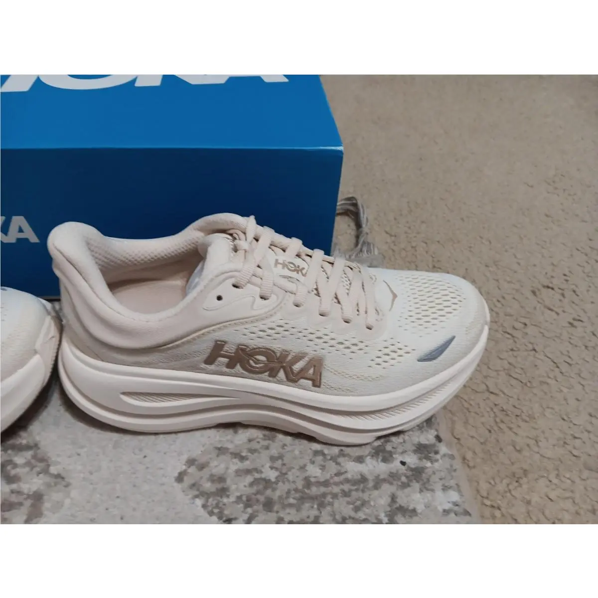 Hoka shoes - Hoka One One Bondi - One One Bondi - 1162012-VCH - Ivory 7