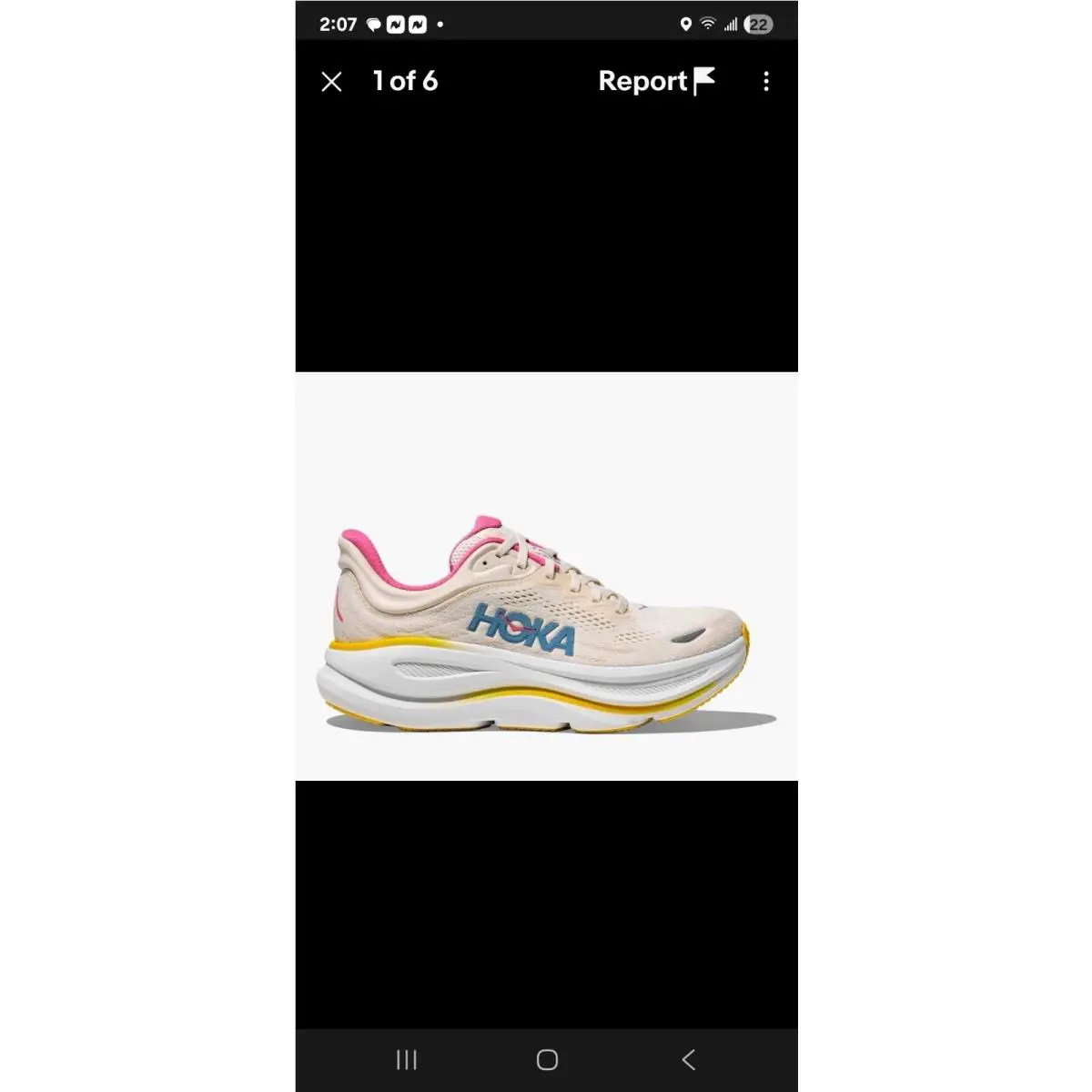 Hoka shoes - Hoka One One HOKA Bondi 9 - 1162012-VCH - Ivory 2