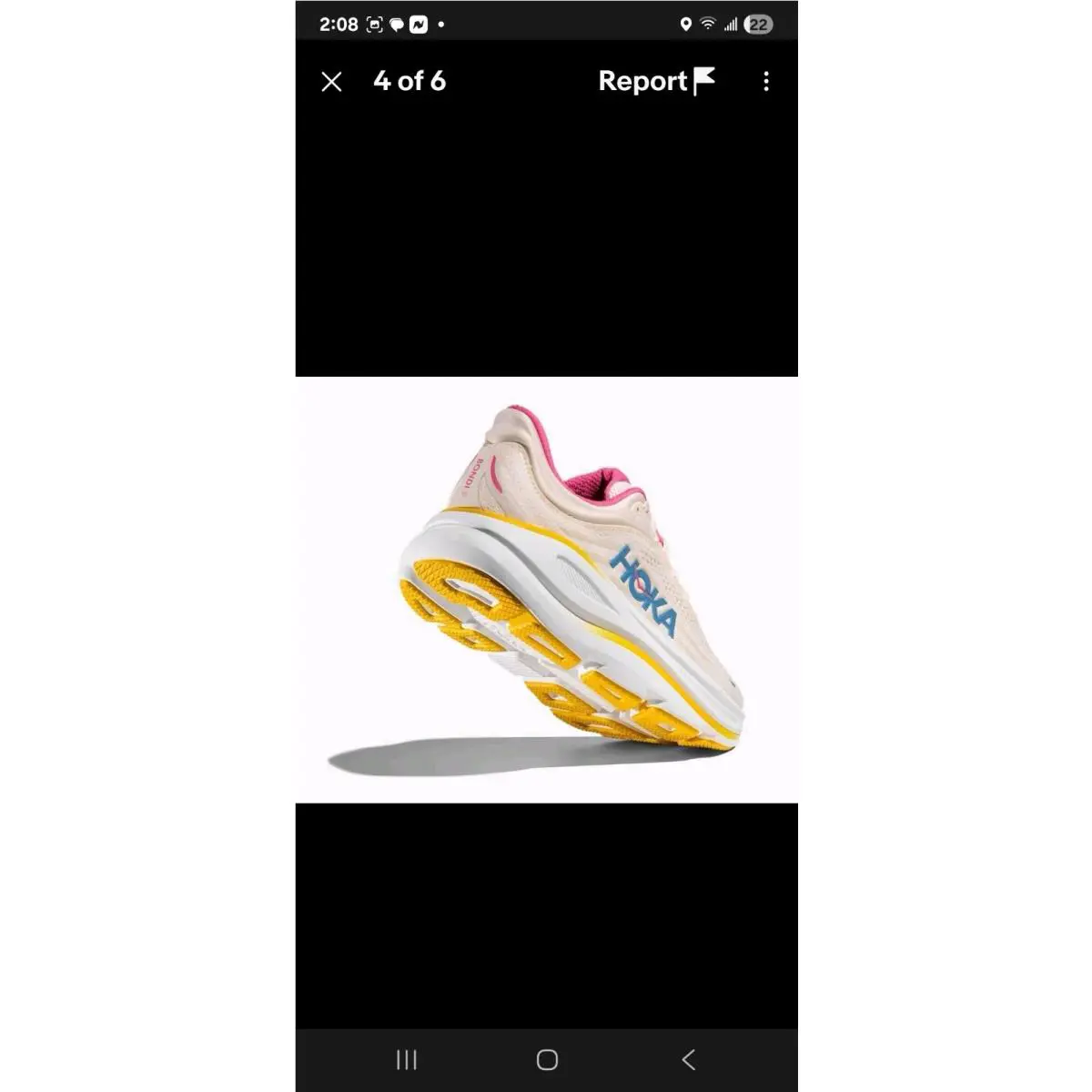 Hoka shoes - Hoka One One HOKA Bondi 9 - 1162012-VCH - Ivory 4