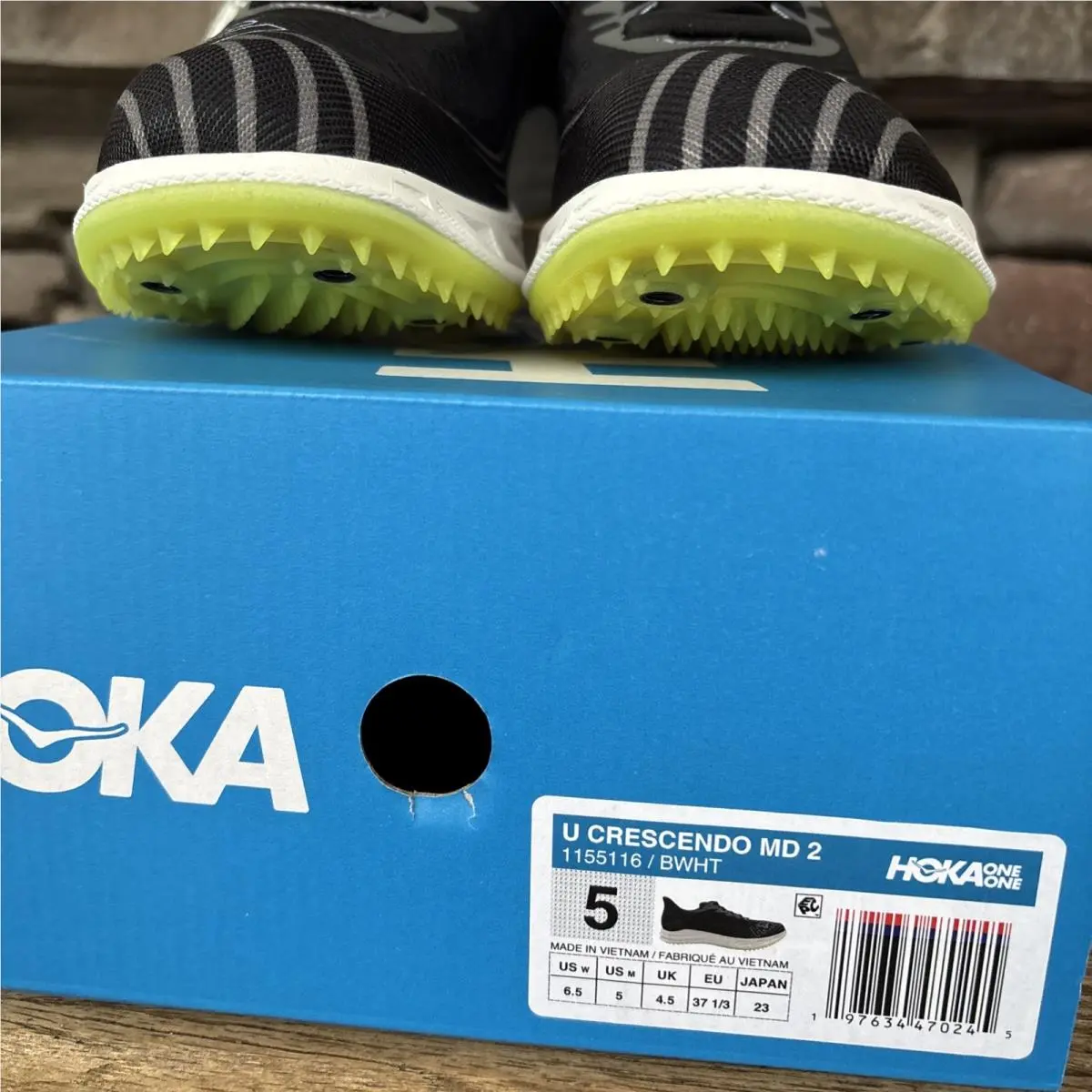 Hoka shoes - Hoka One One Crescendo MD - 1155116 - Black, Exterior: Black 0