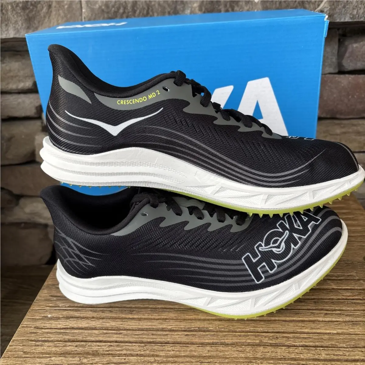 Hoka shoes - Hoka One One Crescendo MD - 1155116 - Black, Exterior: Black 5