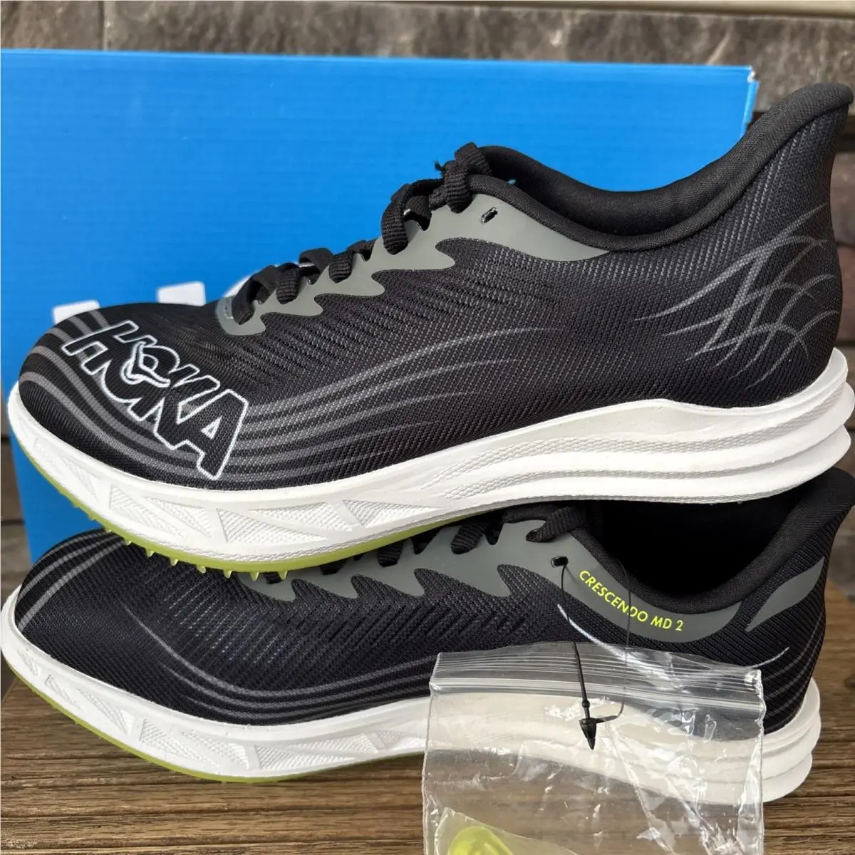 Hoka shoes - Hoka One One Crescendo MD - 1155116 - Black, Exterior: Black 6