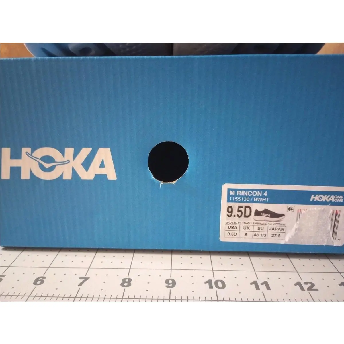 Hoka shoes - Hoka One One Rincon 4 - 1155130-BWHT - Black 0