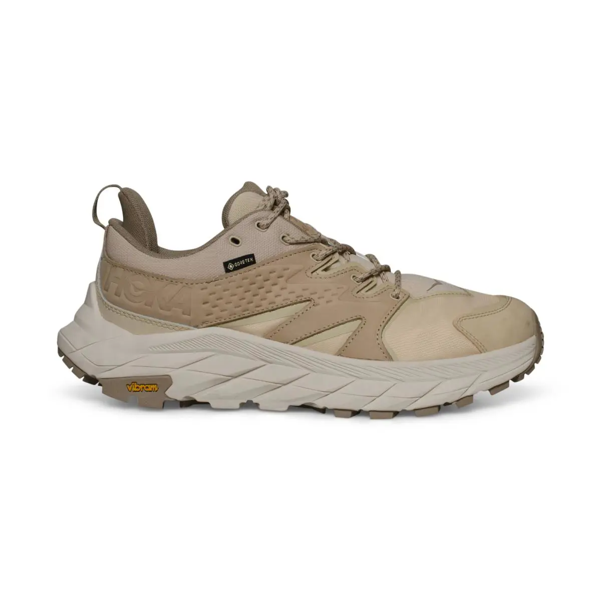 Hoka One One Anacapa 2 Low Gtx Raw Linen Oat Milk All Gender Shoes Size M9.5/W11 - Raw Linen/Oat Milk