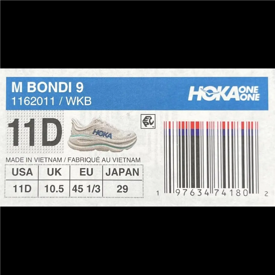 Hoka shoes - Hoka One One HOKA Bondi 9 - 1162011-WKB - White 8