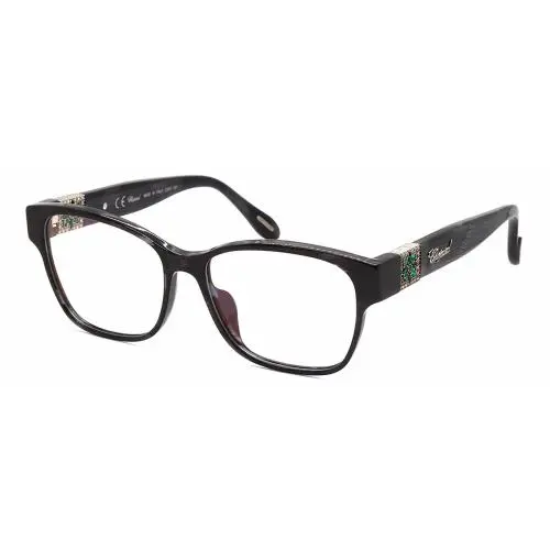 Chopard 23KT Gold Plated VCH304S-09MS Cat Eye Reading Glasses in Black Grey 54mm