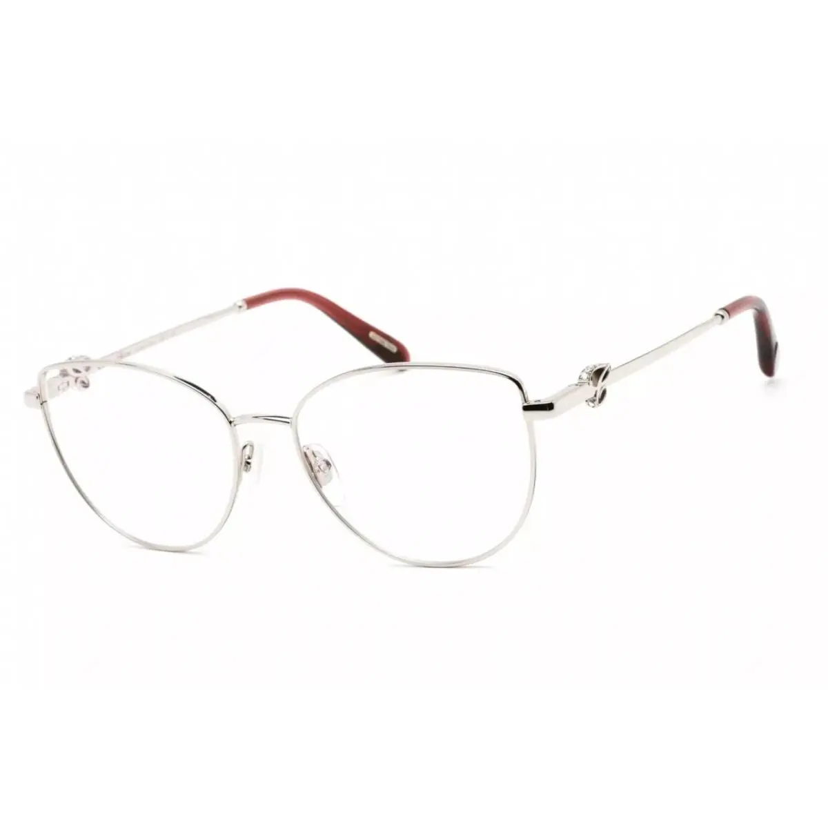 23KT Gold Plated VCHF51S-0579 Cat Eye Reading Glasses Silver/purple 54mm +2.75 by Chopard