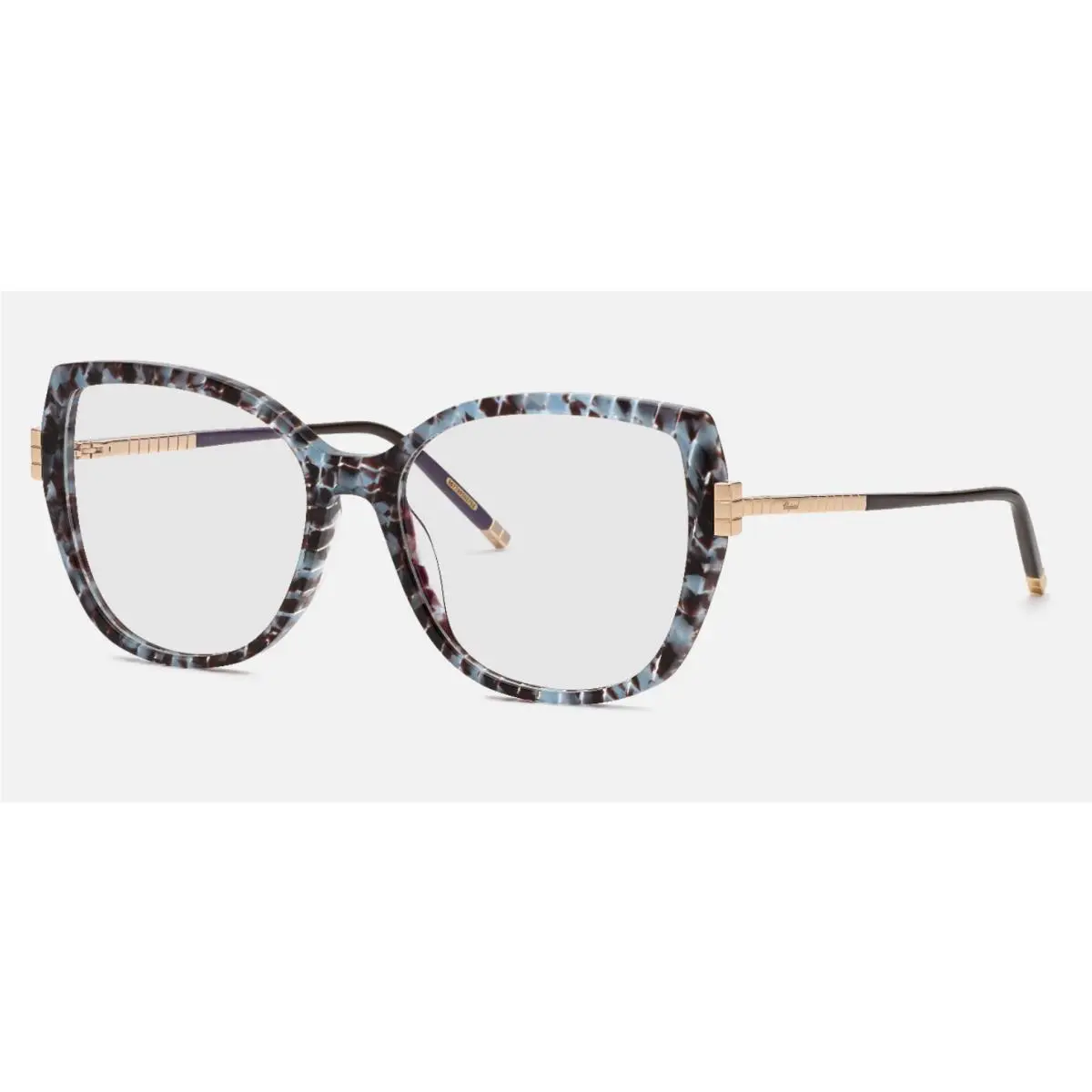 Chopard VCH360M 0T66 Avana+azzurro Lucido 55/17/135 Women`s Eyewear Frame