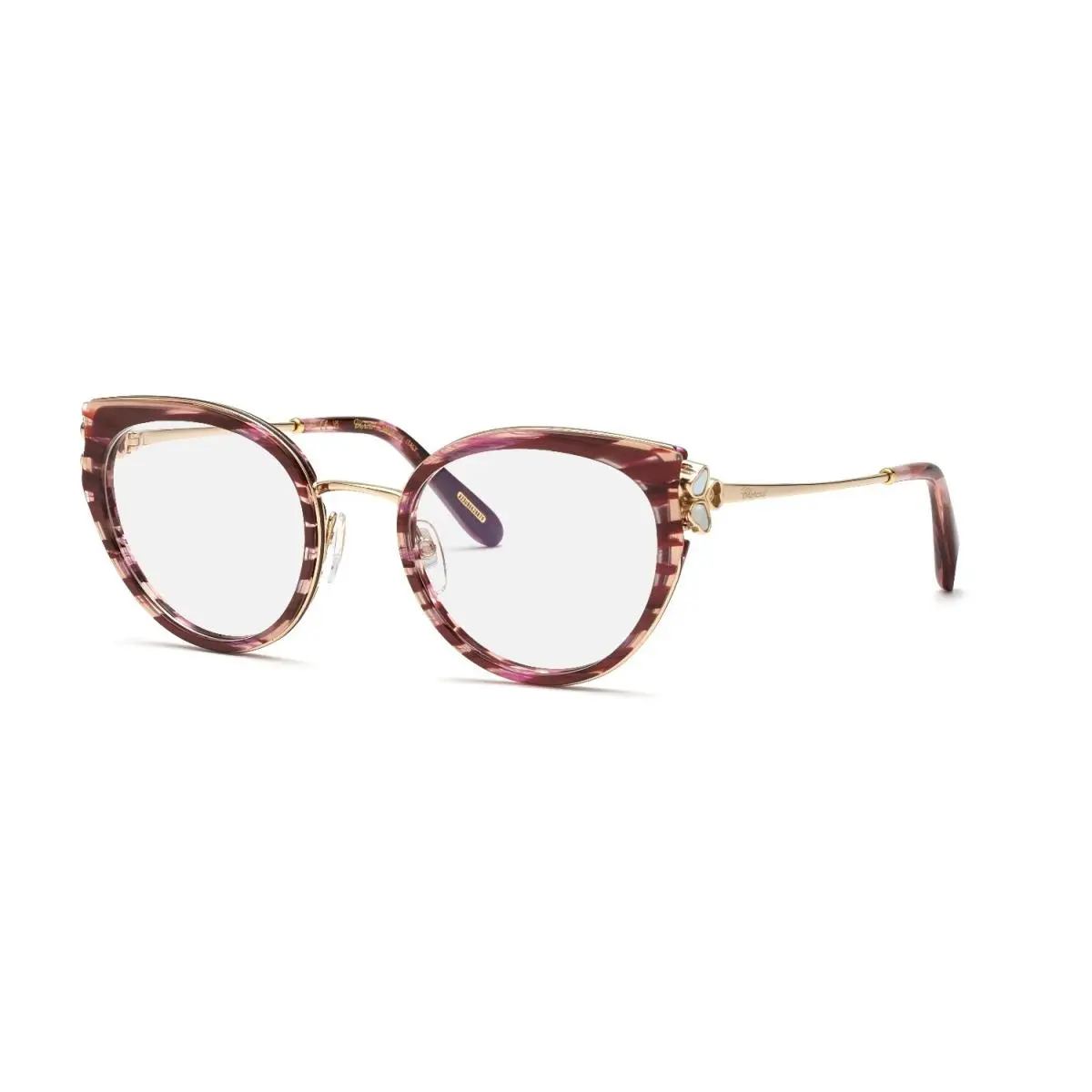 Chopard VCH367V 01G2 Bordeaux Striato Lucido 52/20/135 Women`s Eyewear Frame
