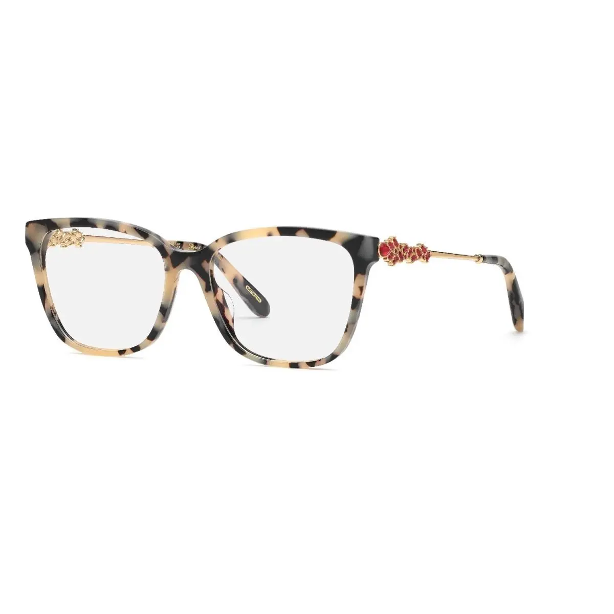 Chopard VCH361S 0D7B Tartaruga Bianco/nero 55/16/145 Women`s Eyewear Frame