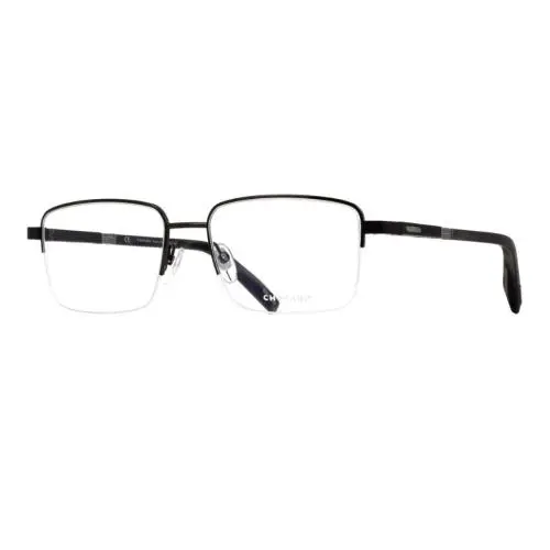Chopard VVCHF55 0568 56 Black Carbon Fiber Frames Eyeglasses 56-18