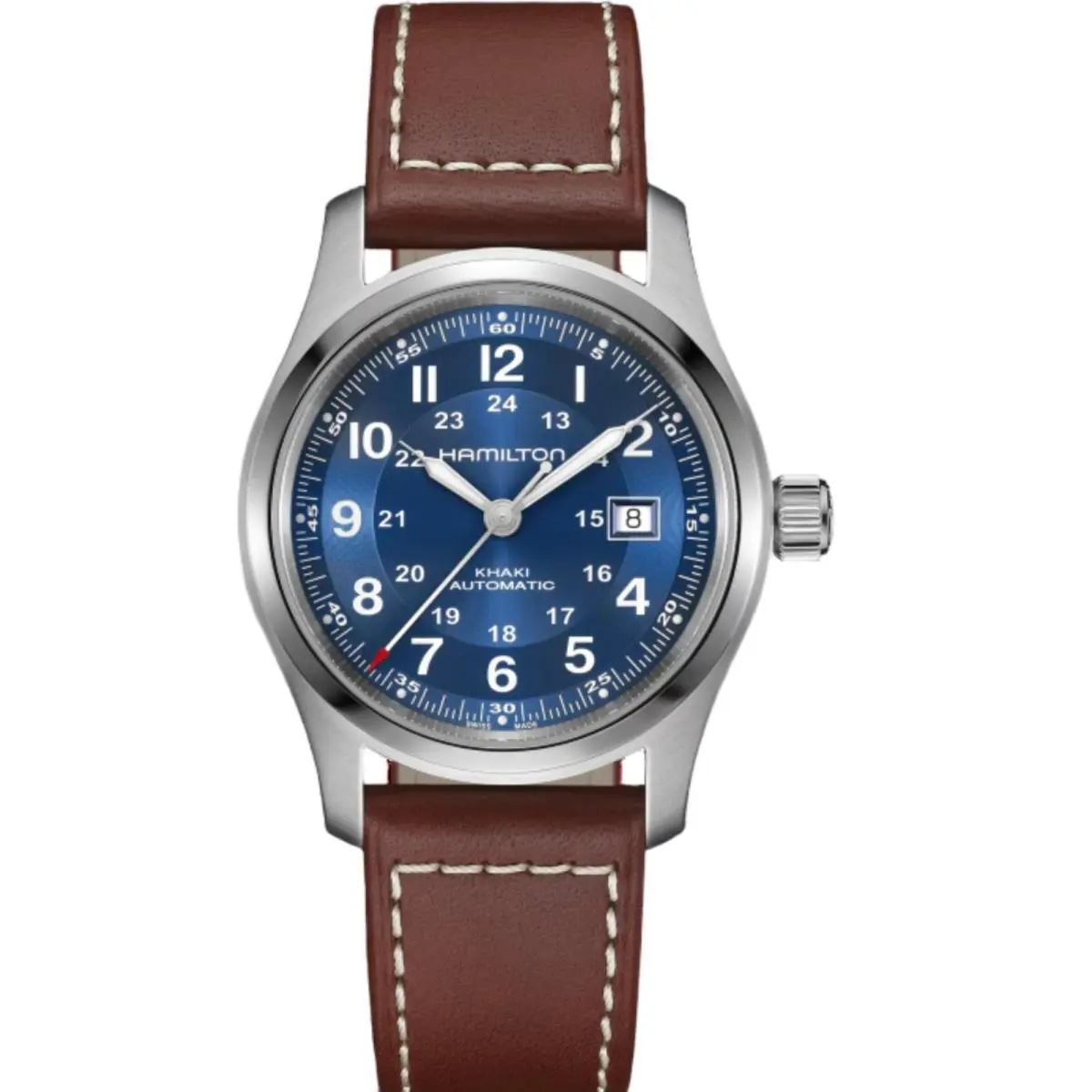 Hamilton Khaki Field Automatic H-10 Movement Blue Dial 42MM H70605540