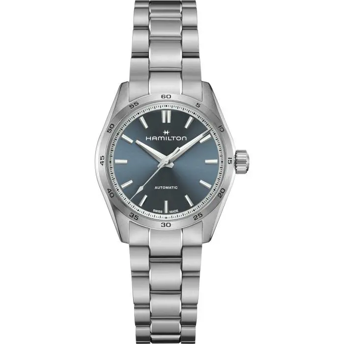 Hamilton H36105140 Jazzmaster Performer Steel 34 mm Blue Dial Auto Wrist Watch