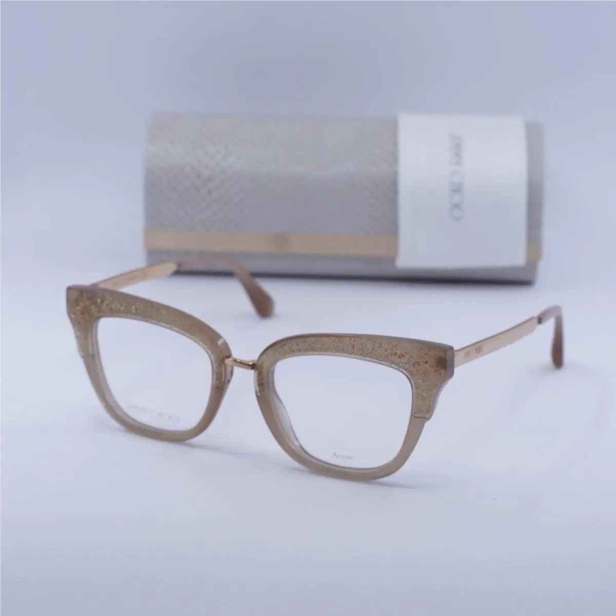 JC237 0FWM 00 49mm Eyeglasses by Jimmy Choo