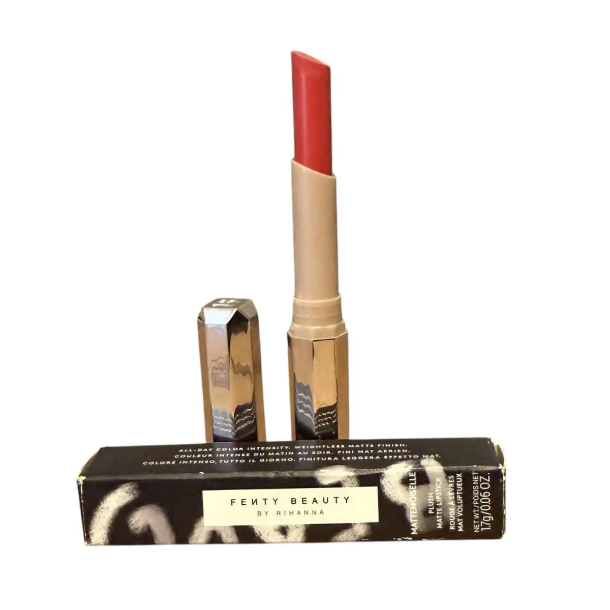 Fenty Beauty BY Rihanna Mattemoiselle Plush Matte Lipstick in Dragon Mami