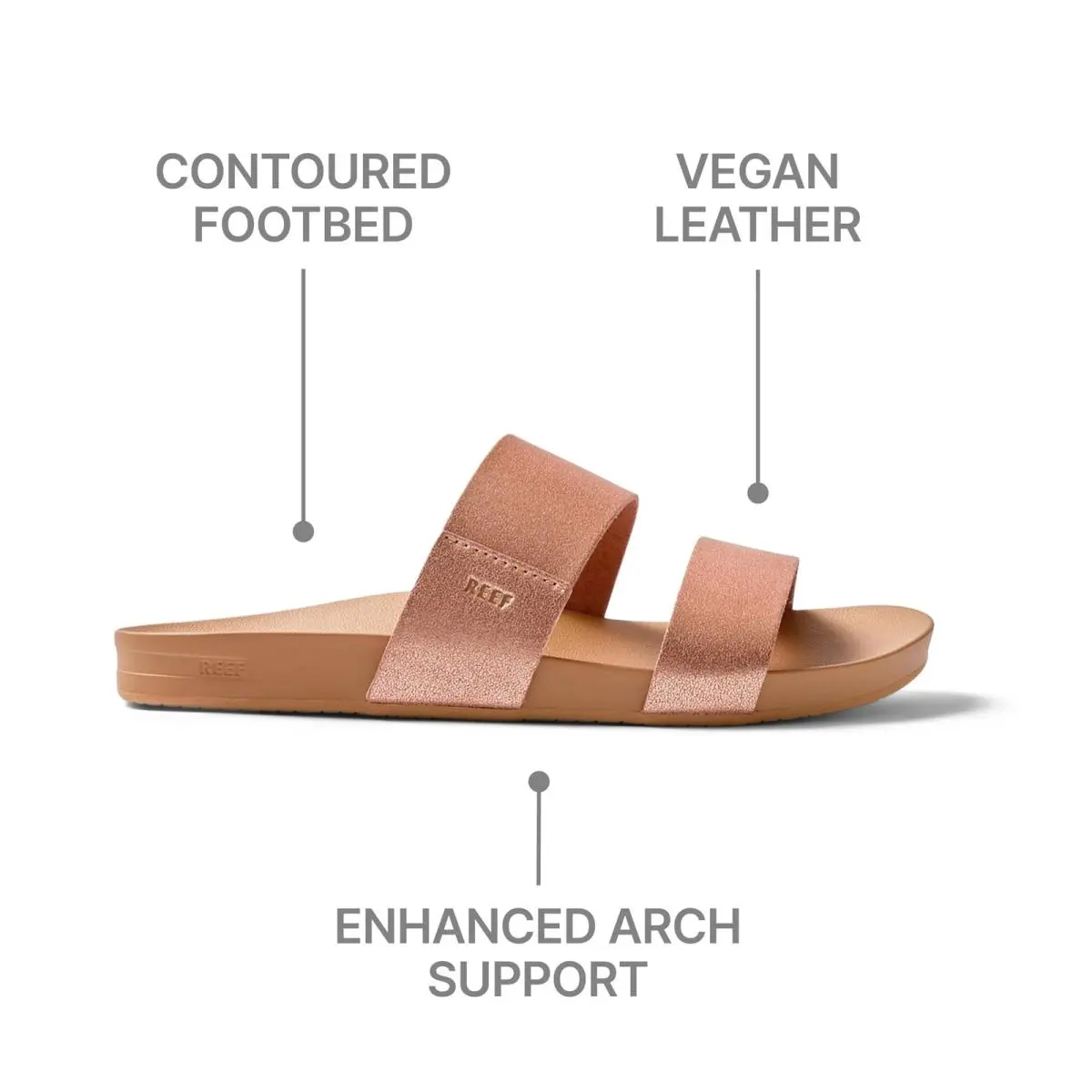 Reef shoes - rf0a3oksrgl - RF0A3OKSRGL - rose gold (UPC: 196985550323) 3