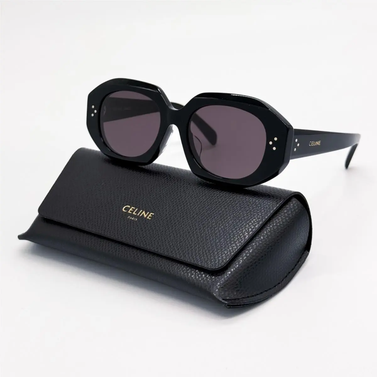 CL40319F 01Y  Sunglasses Black Grey Women Eyewear by Celine