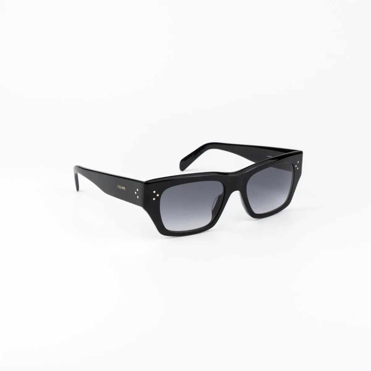 Men Sunglasses Black Grey Gradient Cat Eye CL40297U 01B by Celine