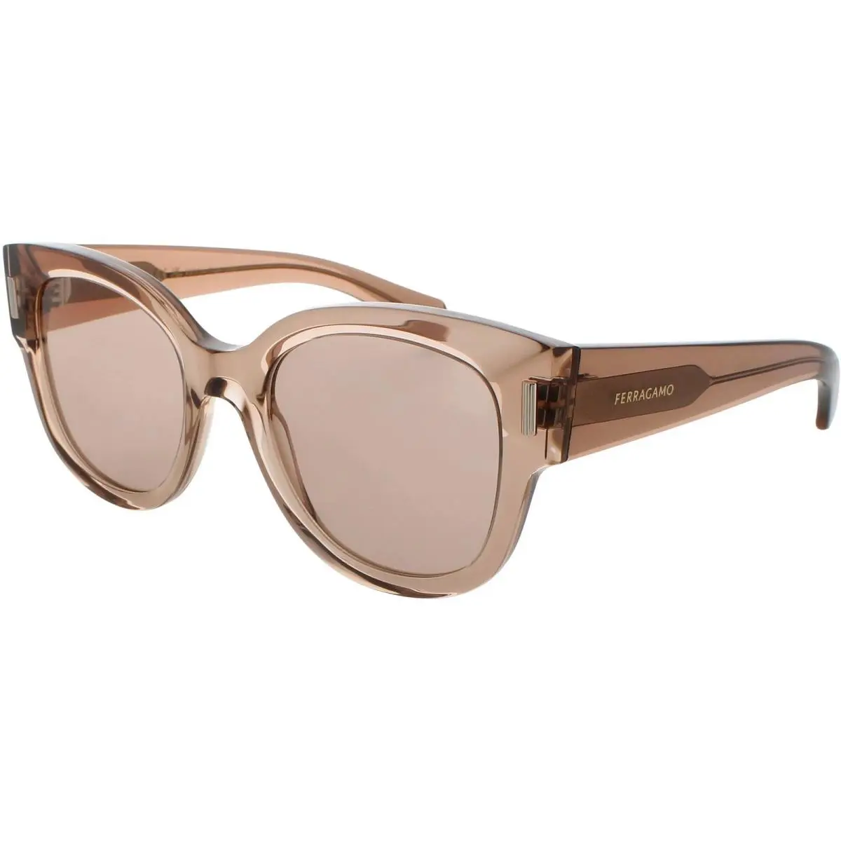 Salvatore Ferragamo Women`s Sunglasses Transparent Full Rim SF2007S 260