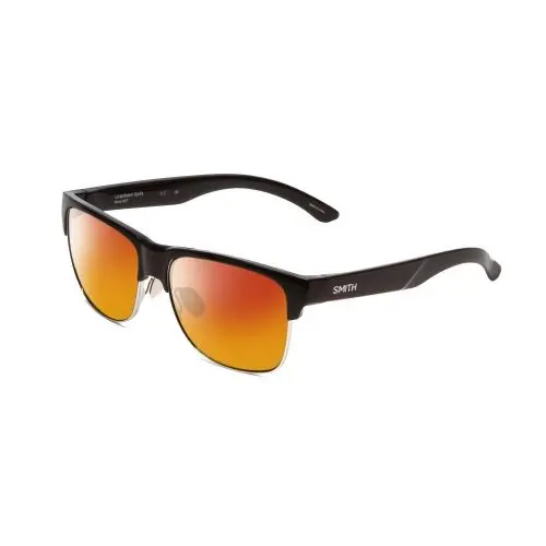 Smith Lowdown Split Unisex Polarized Classic Sunglasses in Black 56 mm 4 Options Red Mirror Polar by Smith Optics