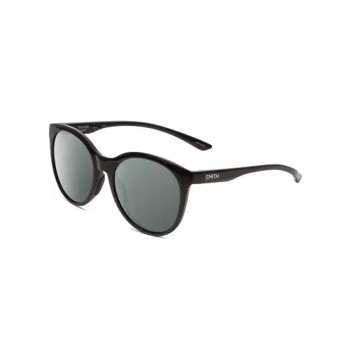 Smith Optics Bayside Unisex Cateye Polarized Sunglasses in Black 54 mm 4 Options - Frame: Multicolor, Lens: Smoke Grey Polar