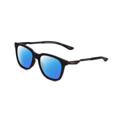 Smith Roam Unisex Classic Polarized Bi-focal Sunglasses in Black 53mm 41 Options Blue Mirror by Smith Optics