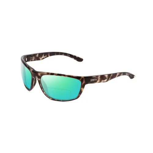 Smith Redding Wrap Polarized Bi-focal Sunglasses Black Tortoise 62 mm 41 Options Green Mirror by Smith Optics