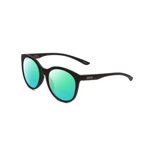 Smith Bayside Unisex Cateye Polarized Bi-focal Black Sunglasses 54 mm 41 Options Green Mirror by Smith Optics