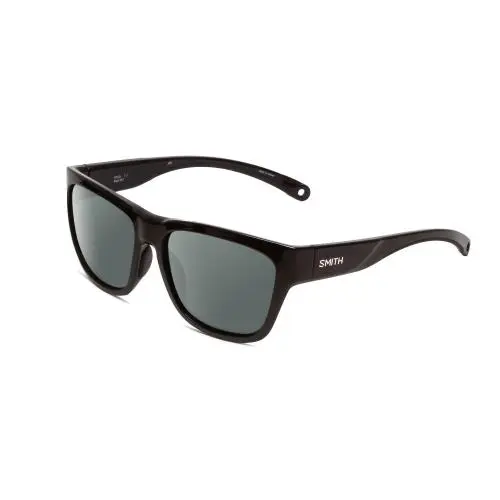 Smith Joya Ladies Square Polarized Sunglasses Gloss Black 56mm Choose Lens Color Smoke Grey Polar by Smith Optics
