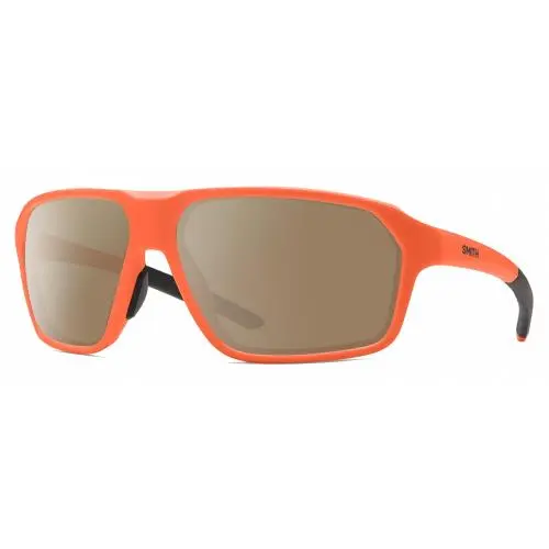 Pathway-69I Mens Polarized Sunglasses in Neon Orange 62mm 4 Options Amber Brown Polar by Smith Optics