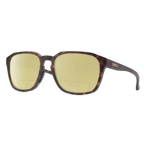 Smith Contour Unisex Polarized Bifocal Sunglasses in Tortoise Havana Brown 56 mm Yellow by Smith Optics