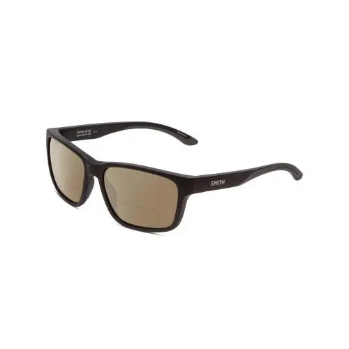 Smith Basecamp Unisex Polarized Bi-focal Sunglasses Matte Black 58 mm 41 Options Brown by Smith Optics
