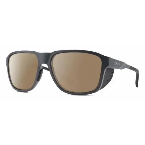 Embark Unisex Polarized Sunglasses Matte Slate Grey 58 mm 4 Options Amber Brown Polar by Smith Optics