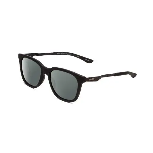Roam Unisex Classic Polarized Sunglasses Matte Black 53mm 4 Options Smoke Grey Polar by Smith Optics