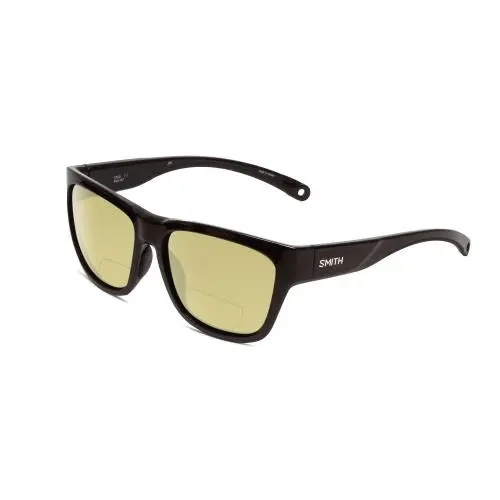 Smith Optic Joya Women Square Polarized Bi-focal Sunglasses Black 56mm 41 Option Yellow by Smith Optics