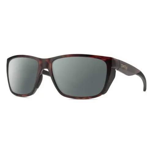Smith Optics Longfin Unisex Polarized Sunglasses Tortoise Havana Brown Gold 59mm - Frame: Multicolor, Lens: Smoke Grey Polar
