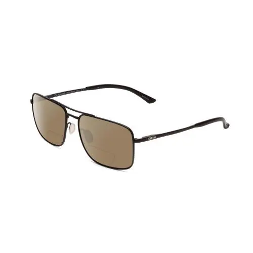 Smith Outcome Unisex Pilot Polarized Bi-focal Sunglasses Black 59mm 41 Options Brown by Smith Optics