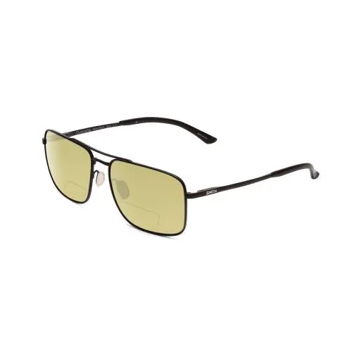 Smith Outcome Unisex Pilot Polarized Bi-focal Sunglasses Black 59mm 41 Options Yellow by Smith Optics