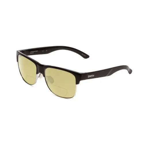 Smith Lowdown Split Polarized Unisex Bi-focal Sunglasses in Black 56mm 41 Option Yellow by Smith Optics
