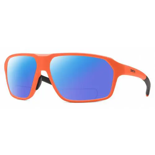 Smith Optics Pathway-69I Men Polarized Bifocal Reading Sunglass Neon Orange 62mm