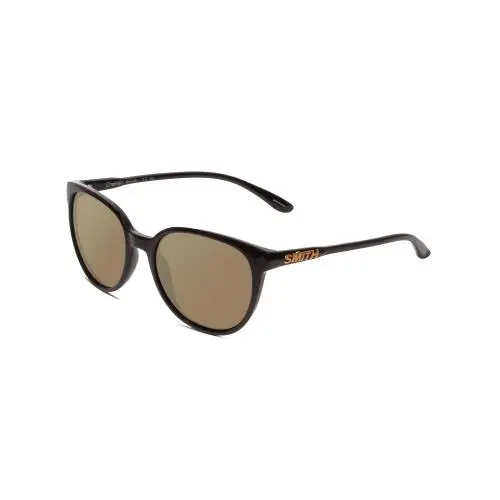 Smith Optic Cheetah Women Cateye Polarized Sunglasses Black 54mm Pick Lens Color Amber Brown Polar by Smith Optics