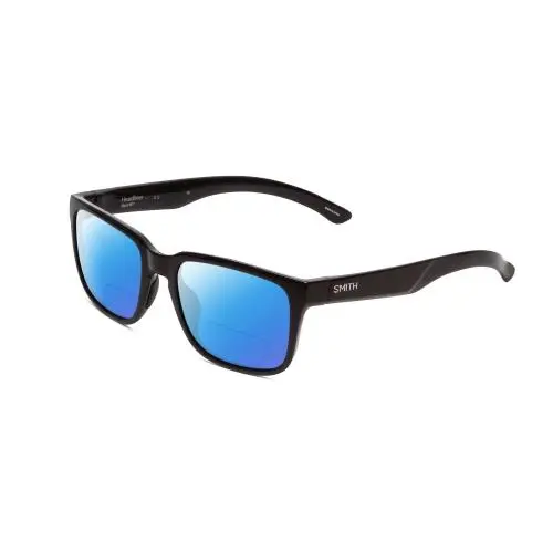 Smith Optic Headliner Unisex Polarized Bi-focal Sunglasses Black 55mm 41 Options Blue Mirror by Smith Optics