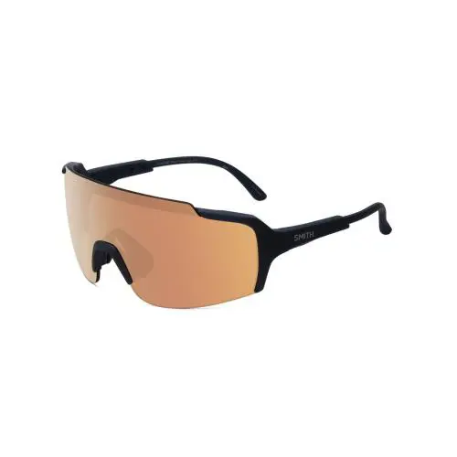 Smith Flywheel Wrap Rimless Sunglass French Navy Blue/cp Rose Gold Mirror 130 mm